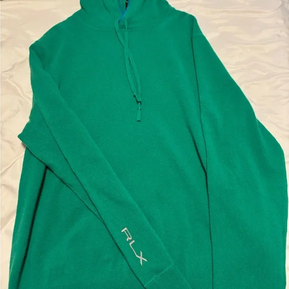 Ralph Lauren Vibrant Green Turtleneck Sweater